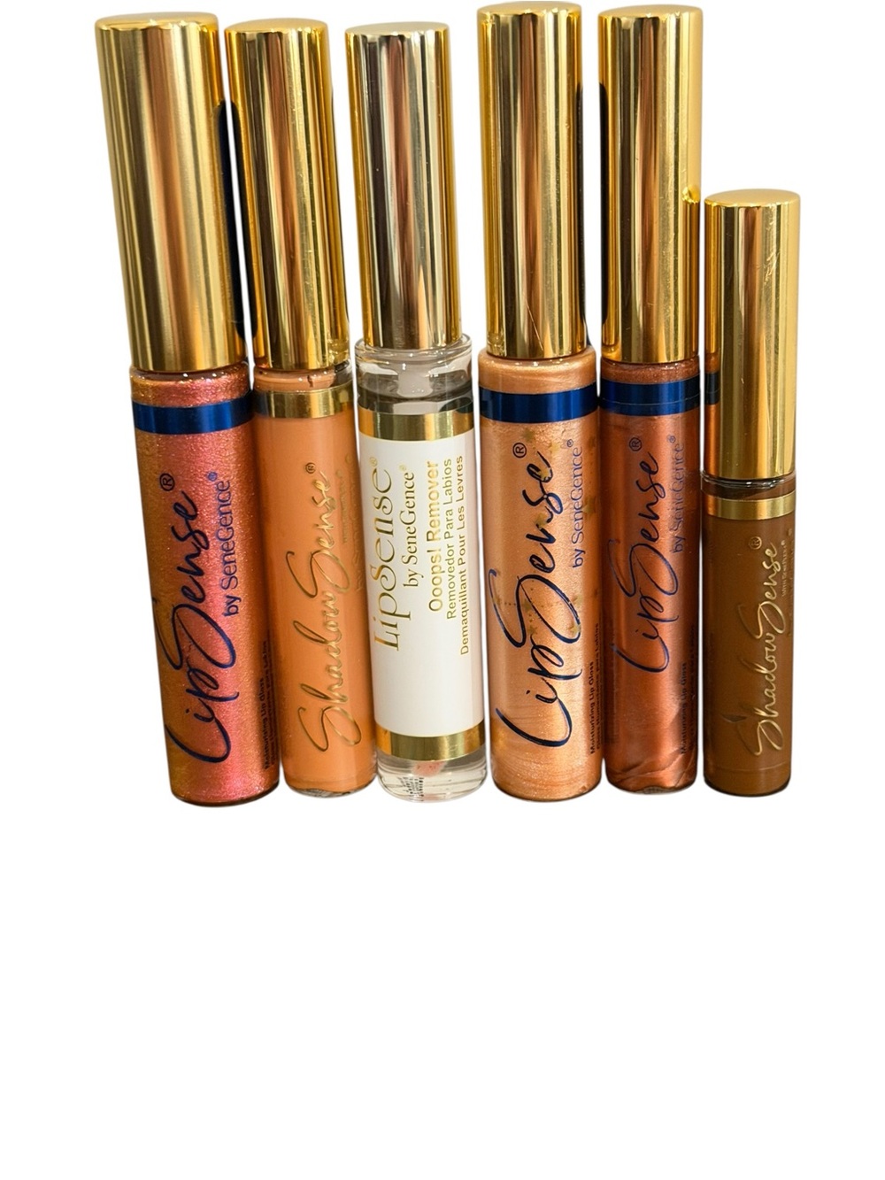 SeneGence Makeup Bundle NEW | Lip Gloss, ShadowSense & Ooops! Remover 6 Pc